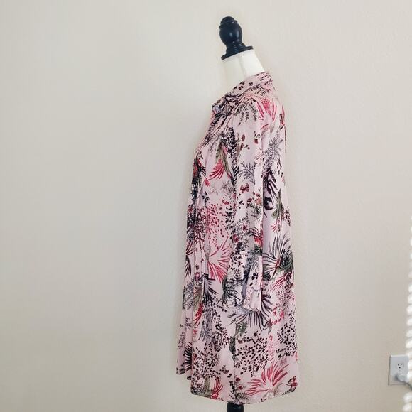 Stevie Hender Pink Floral Dress Medium - Picture 4 of 8